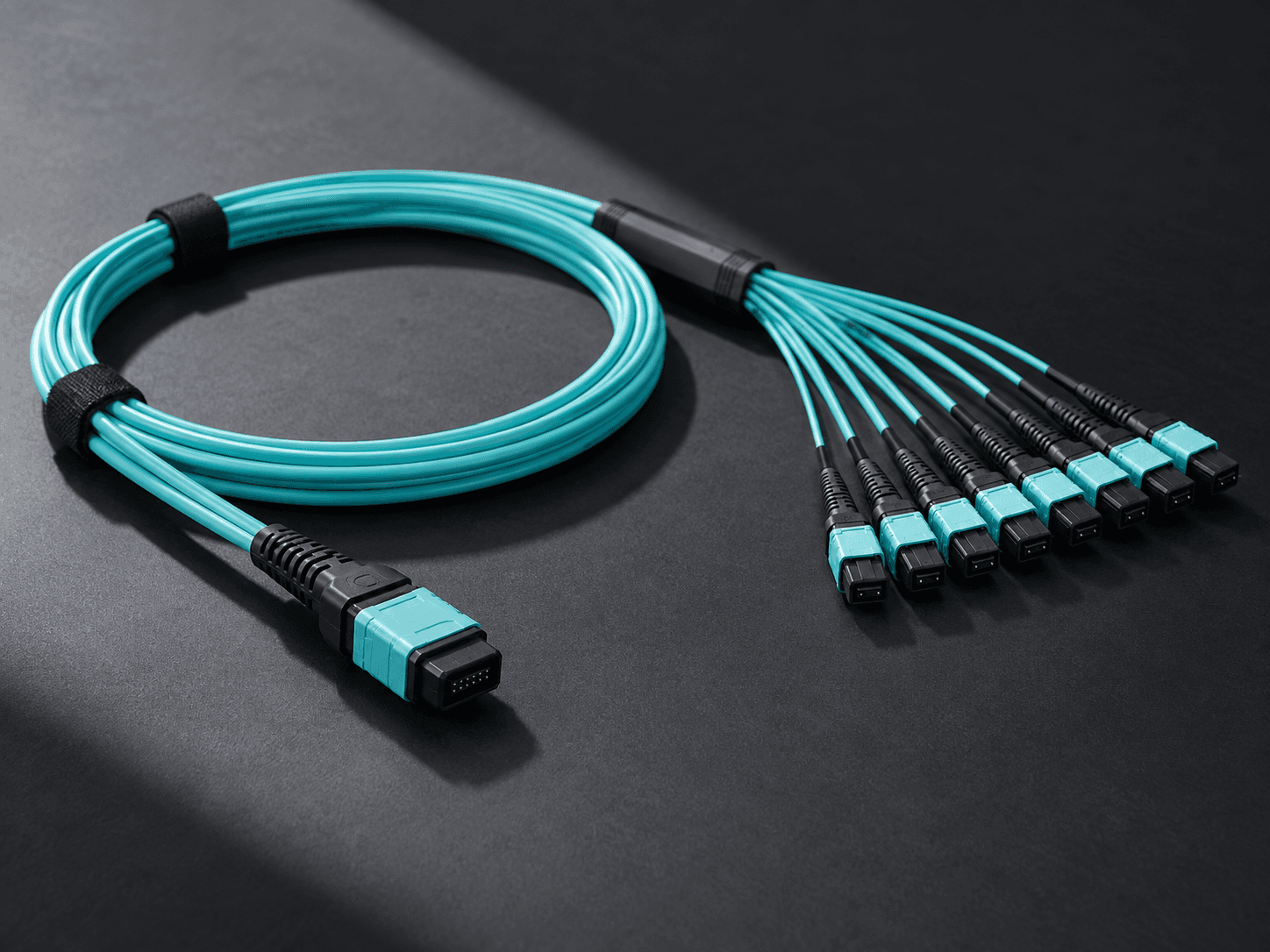 MPO MTP multifiber trunk cable