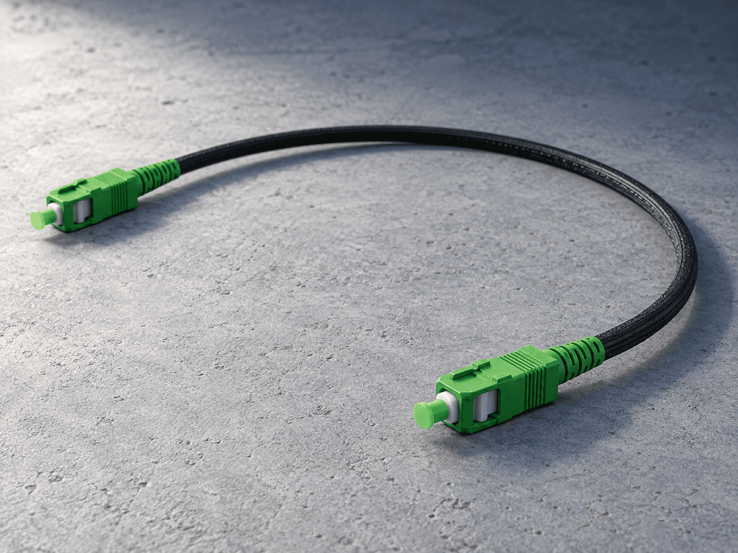 SC APC fiber drop cable